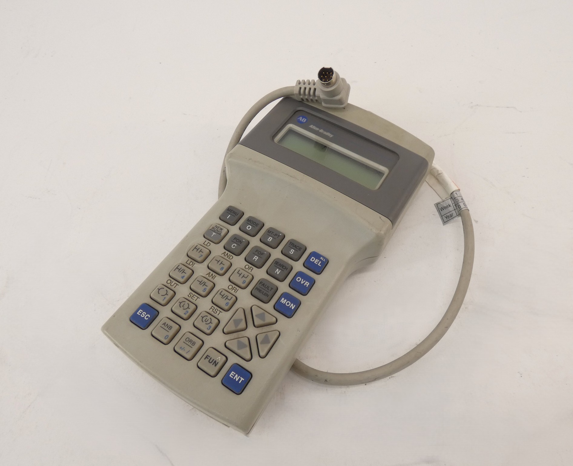 Allen-Bradley 1761-HHP-B30 MircoLogix Hand Held Programmer W/ Comms Cable