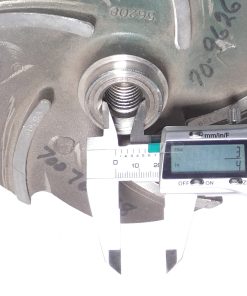 Alternative view of Goulds 56208 5-Vane Impeller 3/4" Bore 6-1/2" OD