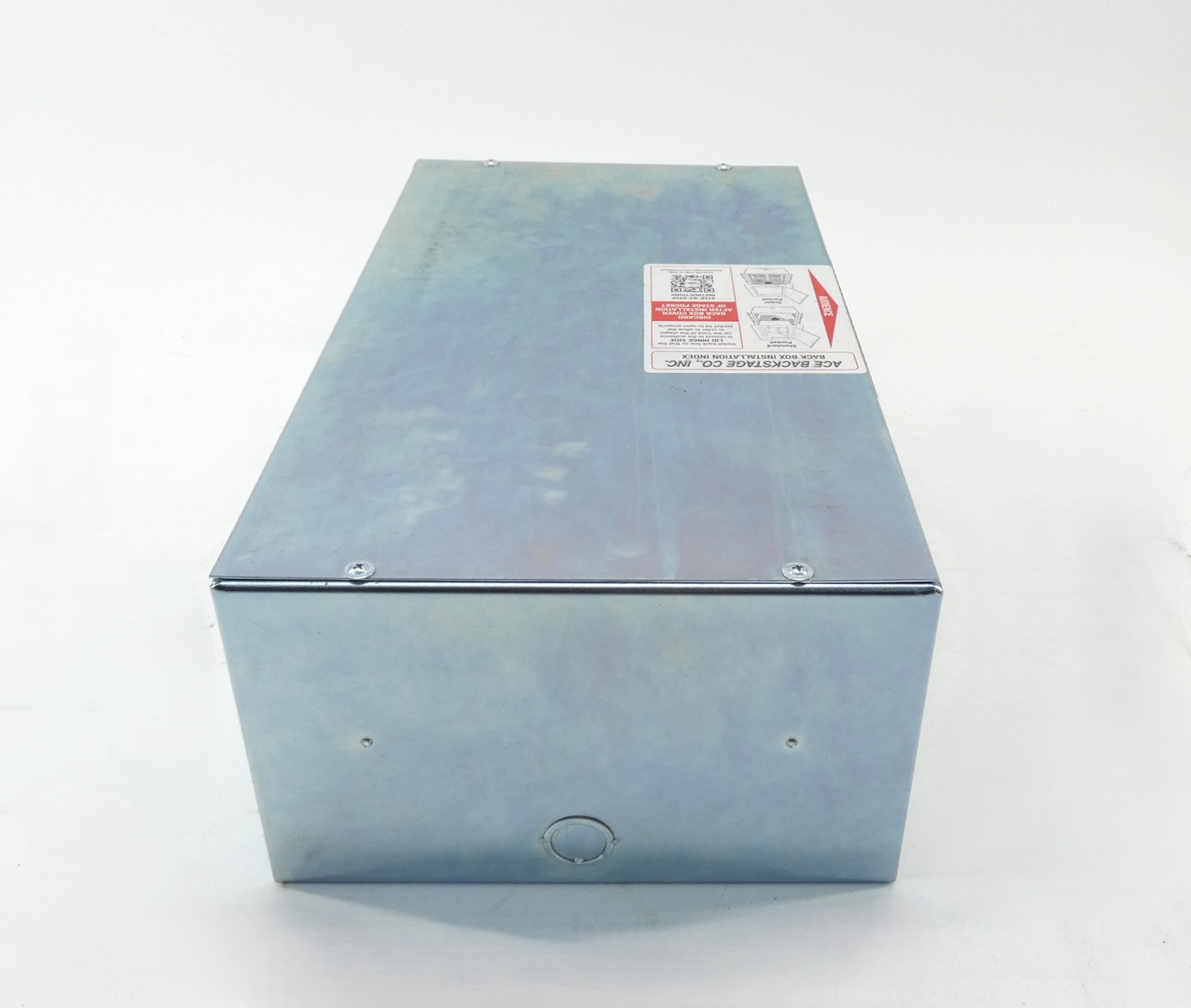 Ace Backstage 134SLBK Wide Floor Pocket w/ Lid - Image 3