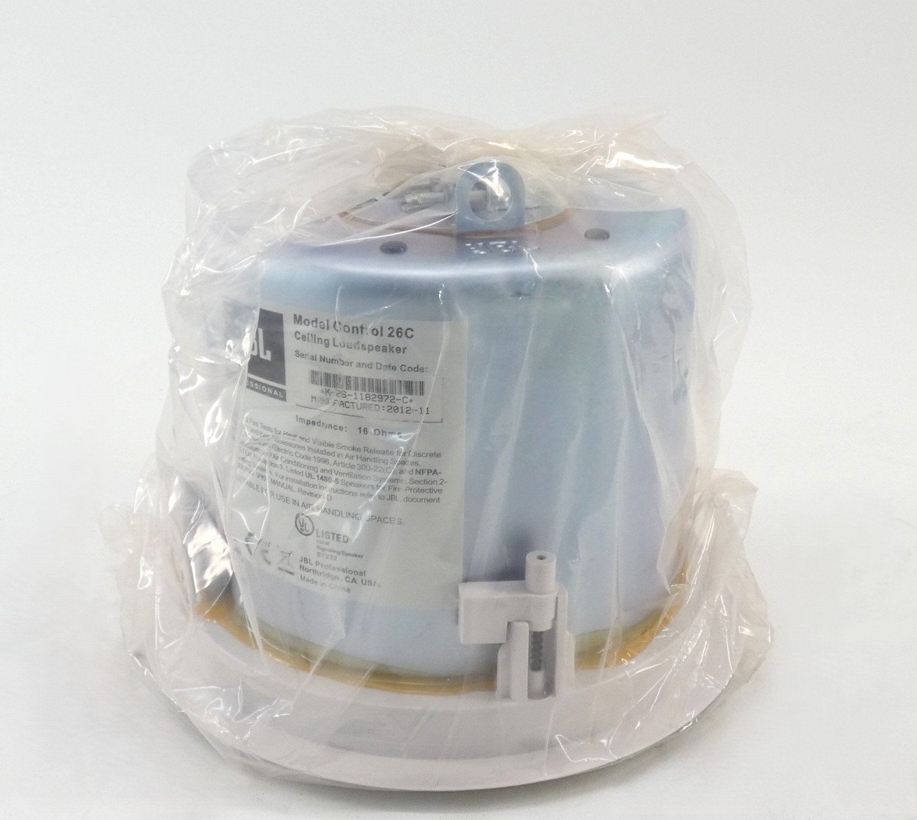 JBL 26C 6.5" Background Ceiling Speaker - Image 2