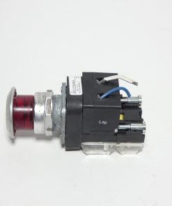 Alternative view of Allen-Bradley 800T-FXQH2RA1 Red Push/Pull Button 12-130 VAC/DC 800TC-N374