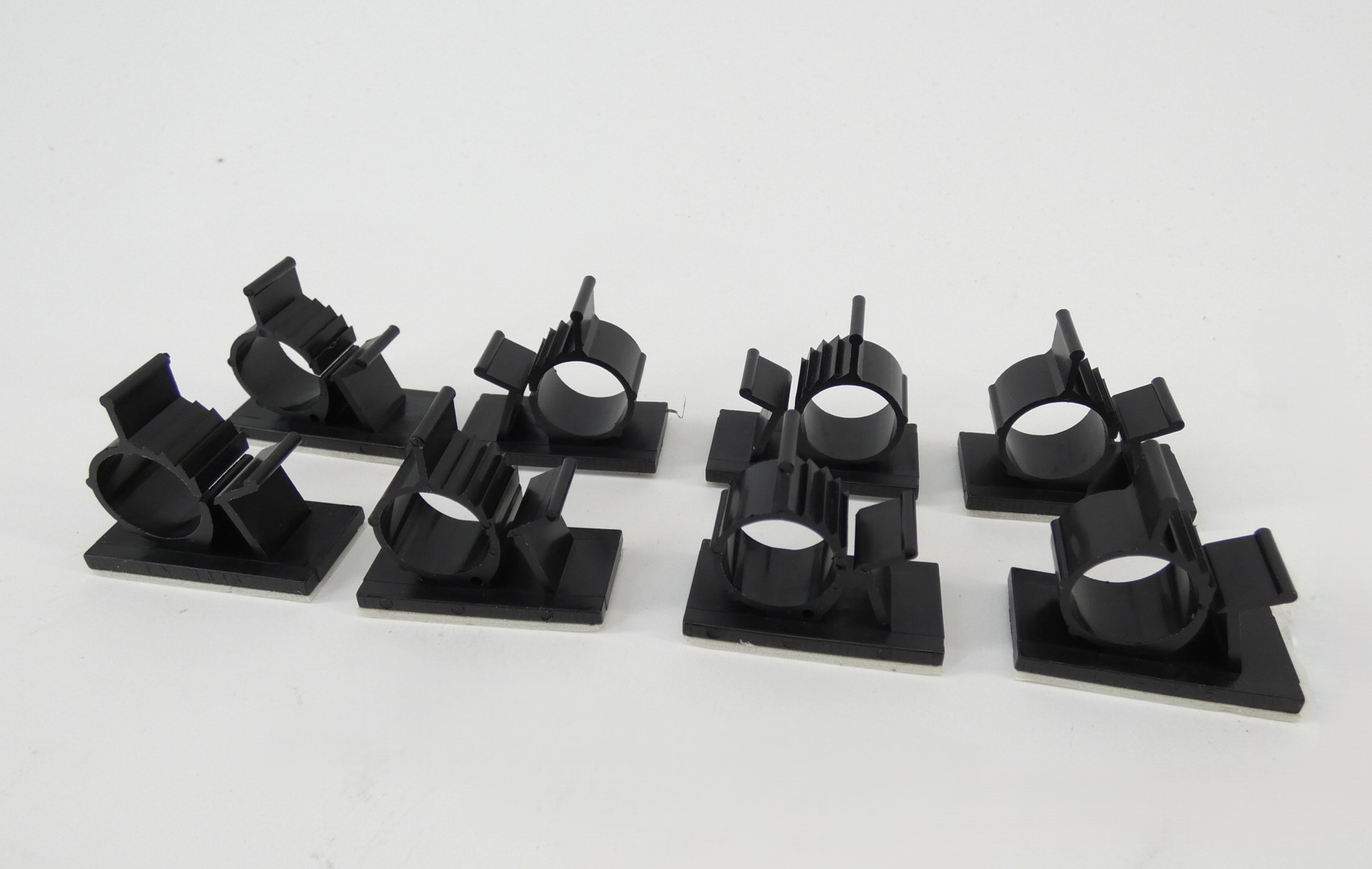 *Lot of 8* LY-1316 Adjustable Cable Tie Holder W/ Adhesive