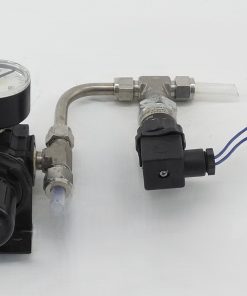 Alternative view of Norgen R72G-2AS-007 Pressure Regulator Gauge 200PSI W/ Noshok Pressure Switch 28VDC 2A