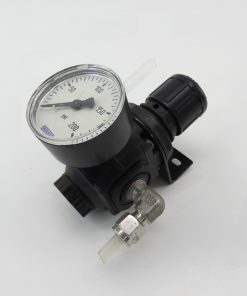 R72G-2AS-007 Pneumatic Air Pressure Regulator 150PSI W/ Wika Gauge 200PSI