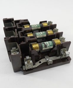 Alternative view of Square D Fuse Holder W/ Bussmann Buss NON 40 250V Fuses