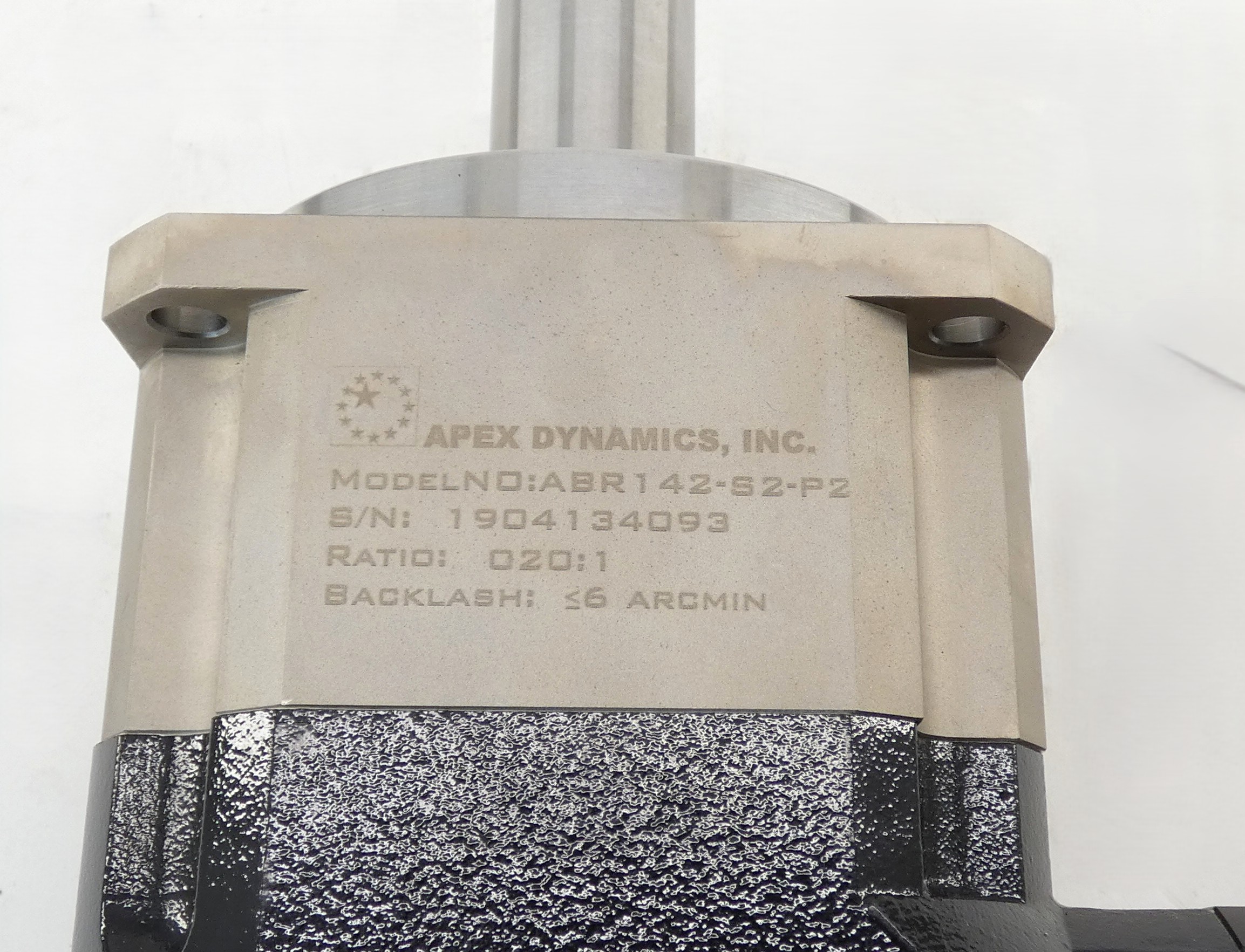 20:1 Ratio Apex Dynamics ABR142-020-S2-P2 Right Angle Gearbox - Image 7