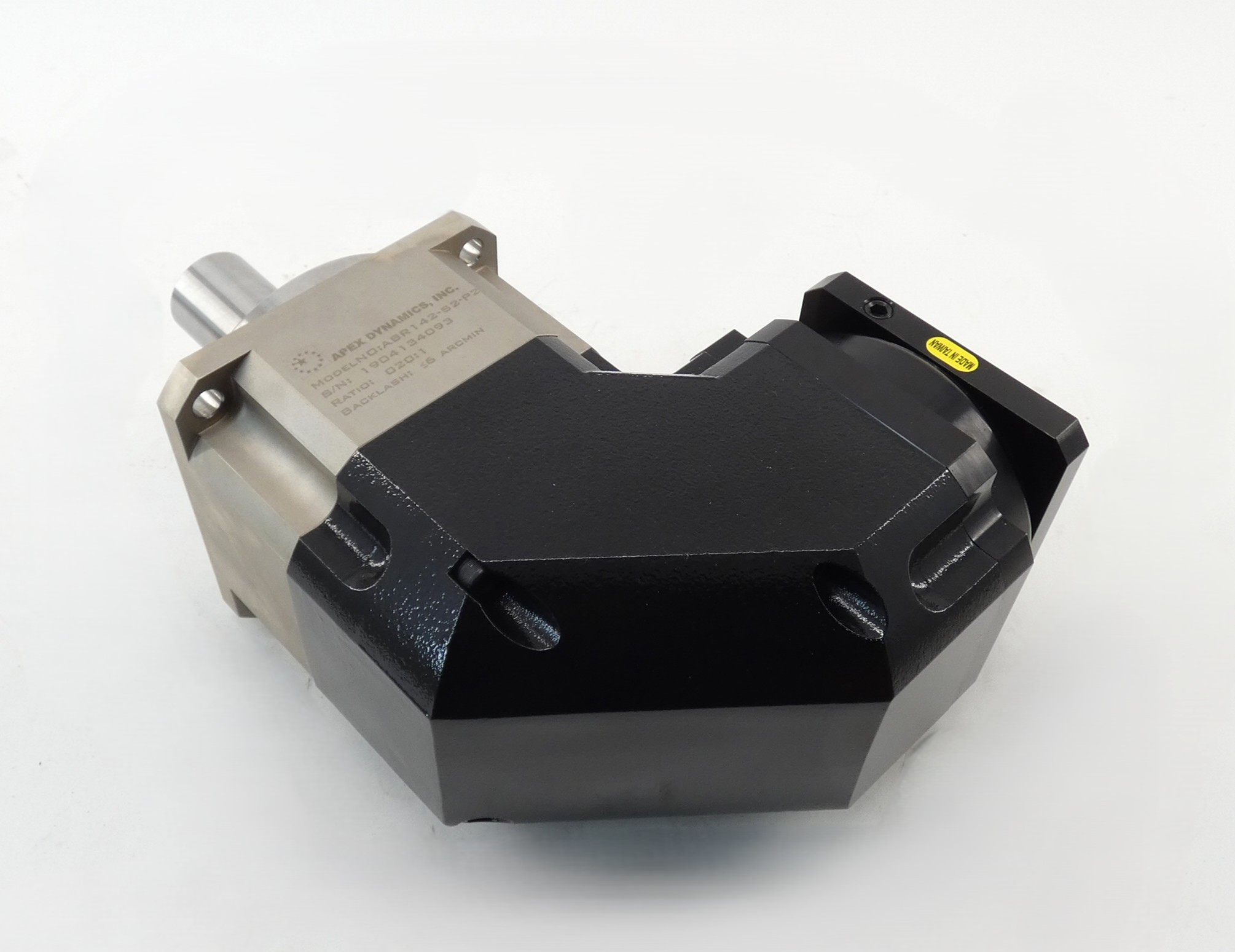 20:1 Ratio Apex Dynamics ABR142-020-S2-P2 Right Angle Gearbox - Image 4