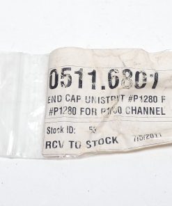 Alternative view of *Lot of 12* P1280 1-1/2" Unistrut End Cap