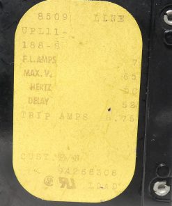 Alternative view of Airpax UPL11-188-8 Circuit Breaker 7A 65VDC 2P