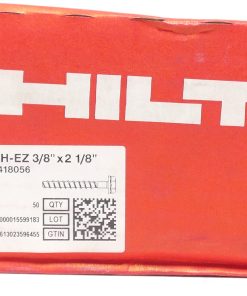 Alternative view of *Box of 50* Hilti 418056 KH-EZ 3/8" x 2-1/8" Concrete Masonry Screw Anchors