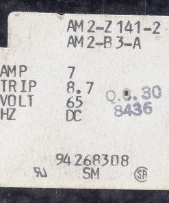 Alternative view of Heinemann AM2-Z141-2 Circuit Breaker 2P 7A 65VDC