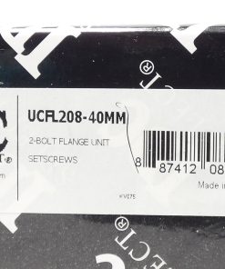 Alternative view of IDC UCFL208-40MM 2-Bolt Flange Unit Set Screw 40MM Bore