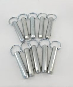 *Lot of 10* 2-3/4" Quick-Release Pin 5/8" DIA Ring