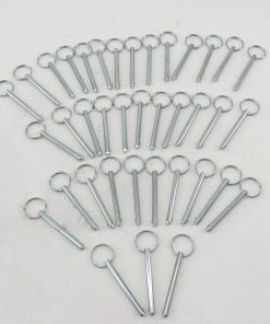 *Lot of 38* 2-1/2" Quick-Release Pin 1/4" DIA Ring