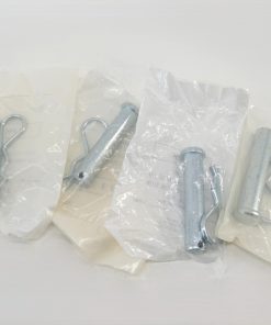 *Lot of 4* 3" Clevis Pin W/ Bridge Pin 5/8" DIA Low Carbon Zinc