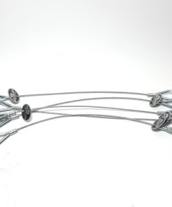 *Lot of 5* Silver State Wire Rope & Rigging 18" Long 1/8″ Wire Rope Sling