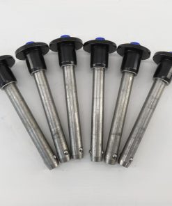 *Lot of 6* 4-1/2" Quick-Release Pin 5/8" DIA