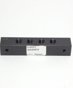 Polyconn PCJB250-4 Air Junction Block Manifold 1/4” NPT 4-Port