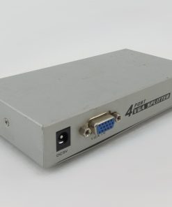 Alternative view of 4-Port VGA Splitter 5VDC NO Power Cords
