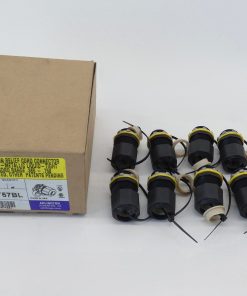 *Box of 8* Arlington LPCG757BL 3/4" Strain Relief Cord Connector .385 - .750 Range