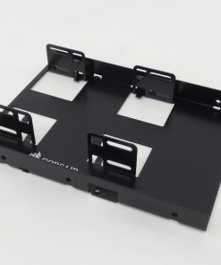 Alternative view of Corsair CSSD-BRKT2 Dual SSD Mounting Bracket Black