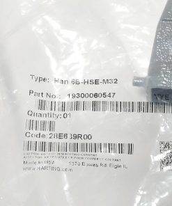 Alternative view of Harting 19300060547 Han 6B-HSE-M32 Connector Hood Side Entry