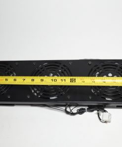 Alternative view of Jinyuda Kingsky FD1238A1HS Rackmount AC Axial Cooling Fan 110-120VAC 50/60Hz w/ Power Cord