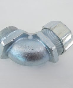 Alternative view of *Lot of 2* Thomas & Betts 1-1/4" 90° Liquid-Tight Flex Conduit Connector Threaded