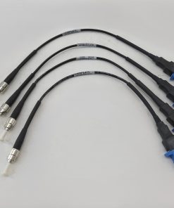 *Lot of 4* Camplex HF-SM-SCF-STM SC Female to ST Male Fiber Tactical Cable Adapter