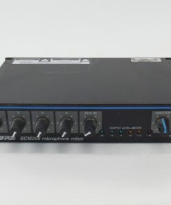 Alternative view of Shure SCM268 4-Channel Microphone Mixer 100-120V NO Power Cord