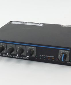 Shure SCM268 4-Channel Microphone Mixer 100-120V NO Power Cord
