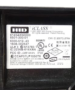 Alternative view of HID 6145AKN0000 multiCLASS Contactless Smart Card Reader