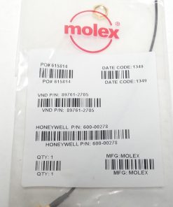 Alternative view of *Lot of 5* Honeywell Molex 89761-2705 SMA Jack to MCRF RF Micro-Coaxial Cable Assembly