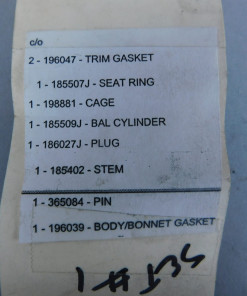 Alternative view of Valve Plug Stem Assembly for 3"UB 2.5"SS 420 CV