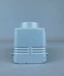Alternative view of *Lot of 3* ILME Metal Top Entry Hood Enclosure 23474 IP65 Threaded Grey Gray