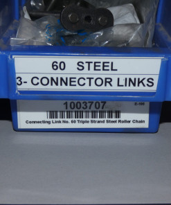 Alternative view of Connecting Link No. 60 Triple Strand Steel Roller Chain