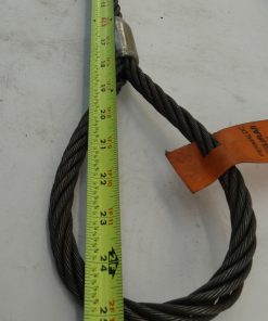 Alternative view of *Lot of 2* Permaloc Lift-All 2' Wire Rope Sling, Vertical 2.5T, Choker 1.9T, Basket 5.1T