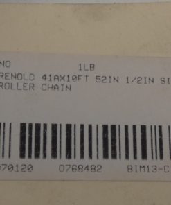 Alternative view of Renold 41A1X10FT Roller Chain, 10'