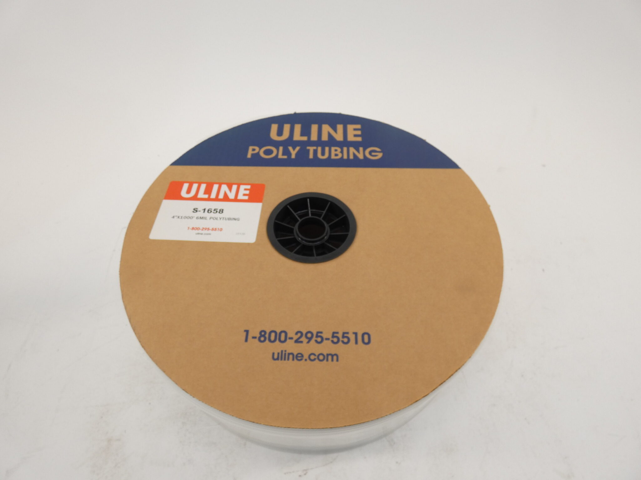 Uline S-1658 Clear Polyamide Tubing 4″x1000′ 6 Mil – GPM Surplus