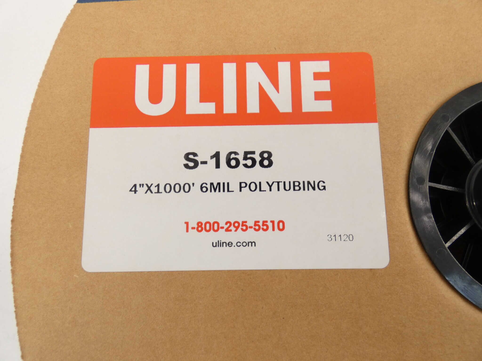 Uline S-1658 Clear Polyamide Tubing 4″x1000′ 6 Mil – GPM Surplus