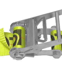 LIFT-ALL LOAD HUGGER 26433 4" X 30' CHAIN ANCHOR POLY TIE DOWN w/RATCHET 5000lbs Nominal 15000 Ultimate Break Strength