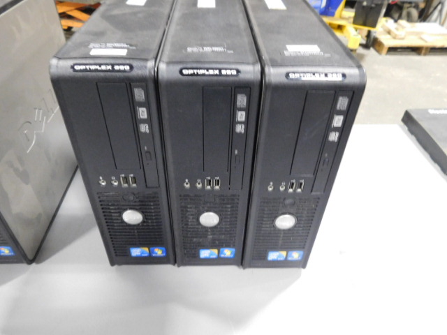 Dell Computer Lot Dell Optiplex 380 Intel Core Duo Optiplex 390 Intel Core i3 Windows 7 - Image 2
