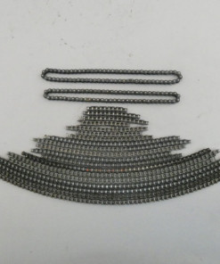 Lot of Roller Chains #25 Riveted Single Strand Steel Approx. 132"(11FT) Total