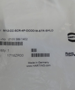 Alternative view of Harting 21033891402 Male Connector, 4P