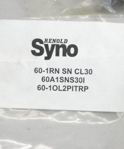 Alternative view of *Lot of 11* Renold 60-1RN SN CL 30 Syno Roller Chain Offset Links No. 60 Single Strand, Steel, Two-Piece