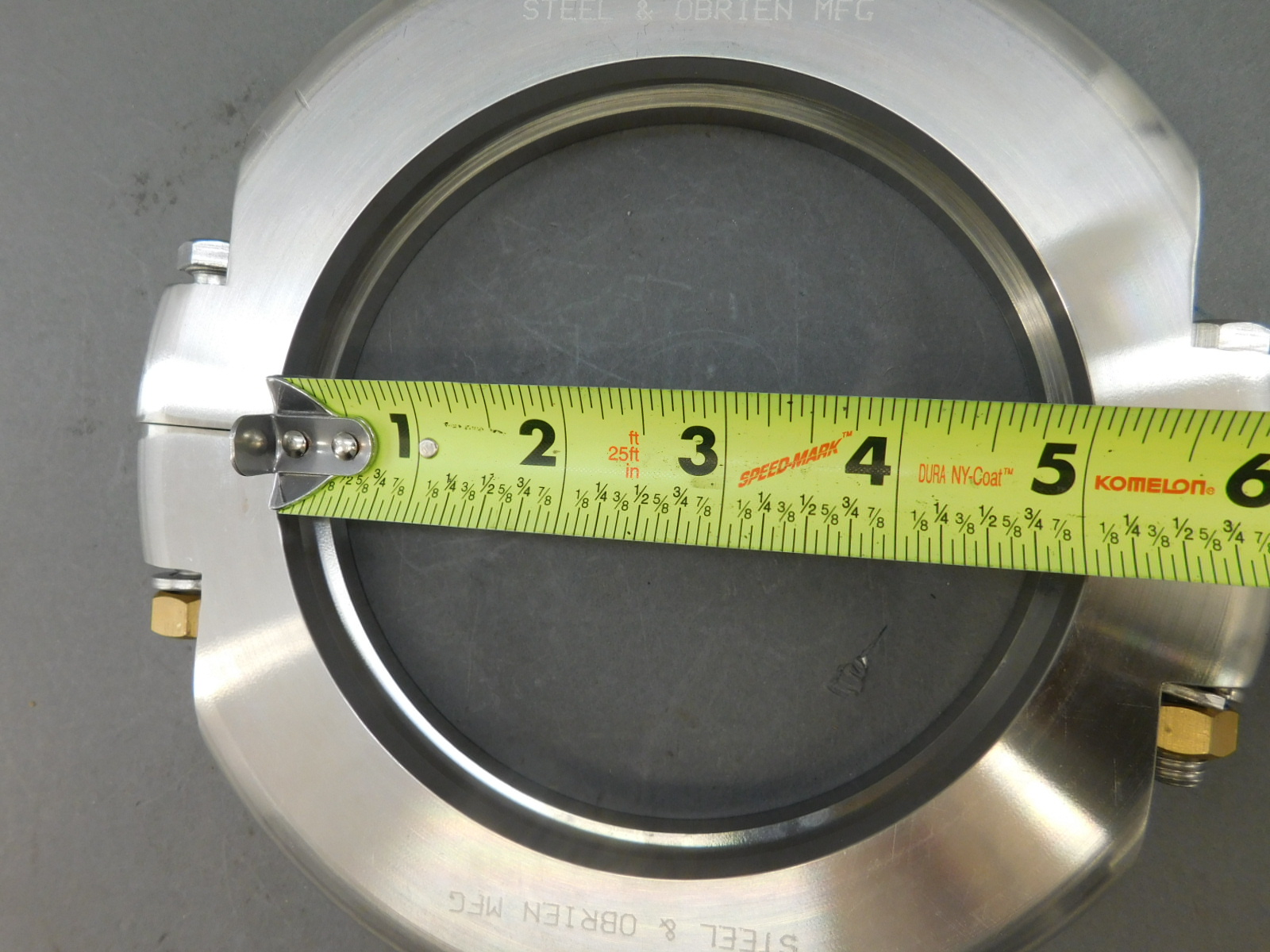 Steel & O'Brien 13MHP-5S 5″ Sanitary High Pressure Clamp Bolted - GPM ...