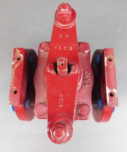 Alternative view of Chemvalve 790EB-150 Lined Valve, Size 2, PPL, PTFE, 150/250 PSI