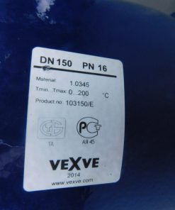 Alternative view of 6" Vexve 103150/E Ball Valve DN150 PN16