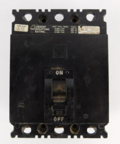 Square D FAP36020 3P 20A Circuit Breaker 600V