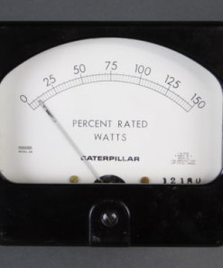 Caterpillar 4214-815 Percent Rated Wattage Gauge 0-150
